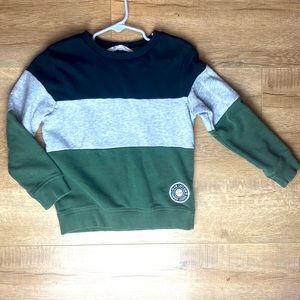 EUC • BOYS SZ 4-6 yrs H&M COLORBLOCK SWEATER